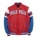 Pelle Pelle Arches Red and Royal Leather Jacket Pelle Pelle Arches Red and Royal Leather Jacket