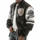 Pelle Pelle Black White Encrusted Studded Leather Jacket Pelle Pelle Black White Encrusted Studded Leather Jacket