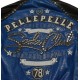 Pelle Pelle Blue Soda Club Leather Jacket Pelle Pelle Blue Soda Club Leather Jacket