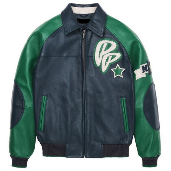 Pelle Pelle Classic Soda Club Plush Green Jacket Pelle Pelle Classic Soda Club Plush Green Jacket