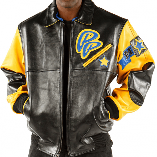 Pelle Pelle Classic Soda Club Yellow Leather Jacket Pelle Pelle Classic Soda Club Yellow Leather Jacket