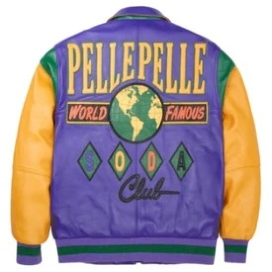 Pelle Pelle Famous Soda Club Plush Jacket Pelle Pelle Famous Soda Club Plush Jacket