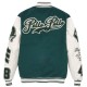 Pelle Pelle Green Biker 1978 Varsity Jacket Pelle Pelle Green Biker 1978 Varsity Jacket