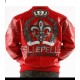 Pelle Pelle Live Like A King Red Leather Jacket Pelle Pelle Live Like A King Red Leather Jacket
