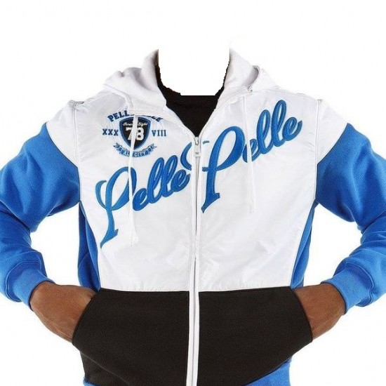 Pelle Pelle Mens 1978 Multicolor Hooded Jacket Pelle Pelle Mens 1978 Multicolor Hooded Jacket
