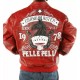 Pelle Pelle Mens Grandmaster Red Plush Jacket Pelle Pelle Mens Grandmaster Red Plush Jacket