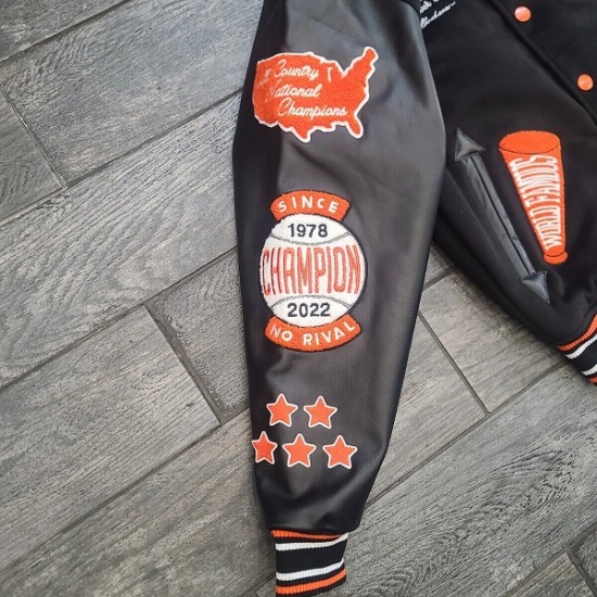 Pelle Pelle New 1978 World Famous Varsity Jacket Pelle Pelle New 1978 World Famous Varsity Jacket