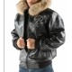 Pelle Pelle New Black Hooded Script Jacket