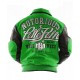 Pelle Pelle Notorious Green Varsity Jacket Pelle Pelle Notorious Green Varsity Jacket