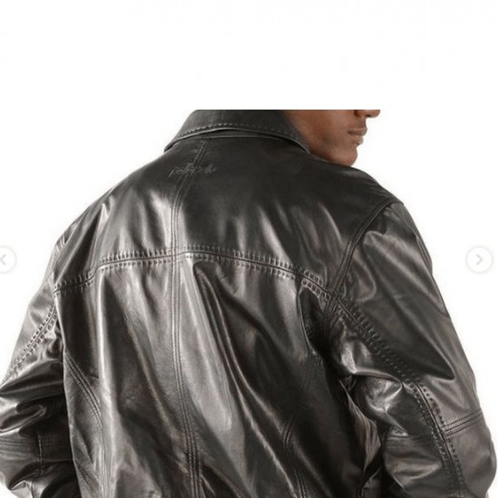 Pelle Pelle Pick Stitch Blouson Black Jacket Pelle Pelle Pick Stitch Blouson Black Jacket