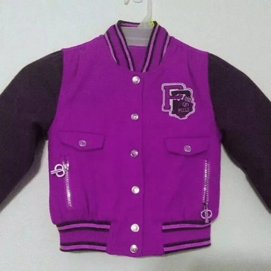 Pelle Pelle Purple Varsity Jacket Pelle Pelle Purple Varsity Jacket