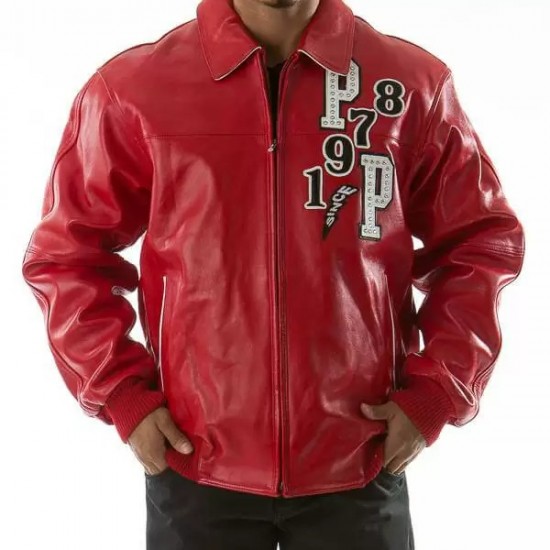 Pelle Pelle Red Come Out Fighting Jacket Pelle Pelle Red Come Out Fighting Jacket