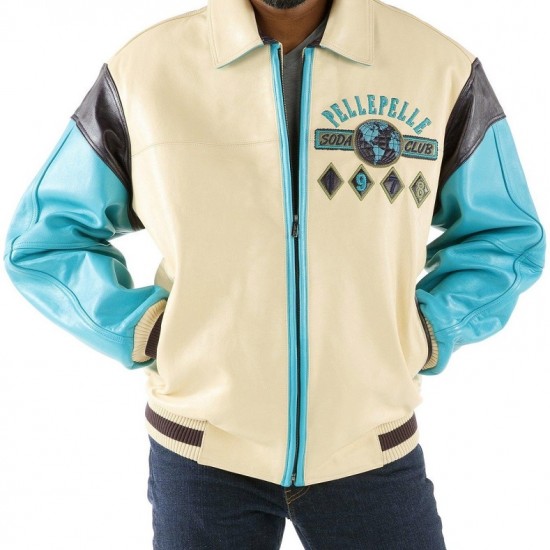 Pelle Pelle Soda Club Off-White Jacket Pelle Pelle Soda Club Off-White Jacket