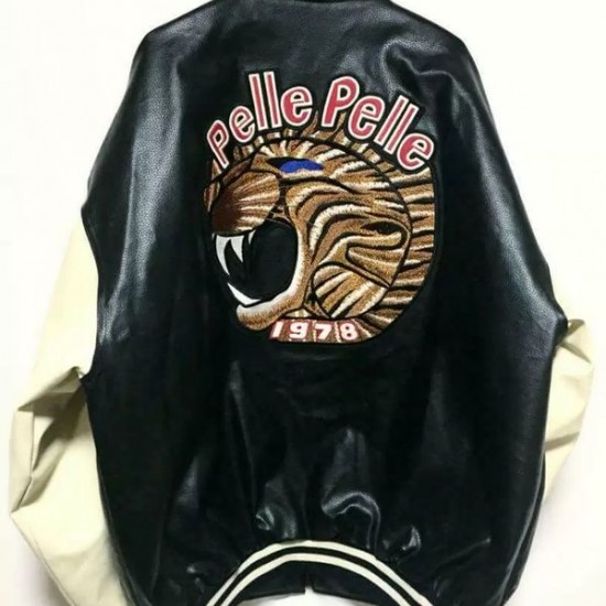 Pelle Pelle Stadium Jumper Award Leather Jacket Pelle Pelle Stadium Jumper Award Leather Jacket