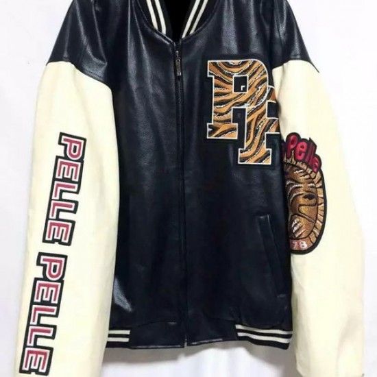 Pelle Pelle Stadium Jumper Award Leather Jacket Pelle Pelle Stadium Jumper Award Leather Jacket