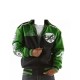 Pelle Pelle Unstoppable Revolution Green Varsity Jacket Pelle Pelle Unstoppable Revolution Green Varsity Jacket