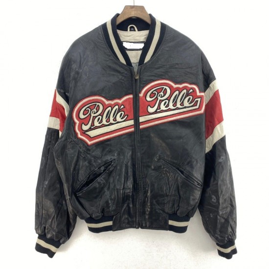 Pelle Pelle Vintage Marc Buchanan Black Full Zip Jacket Pelle Pelle Vintage Marc Buchanan Black Full Zip Jacket
