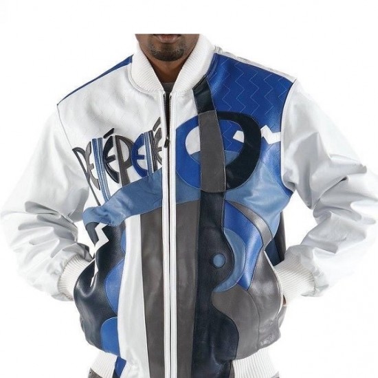Pelle Pelle White Plush Picasso Jacket Pelle Pelle White Plush Picasso Jacket