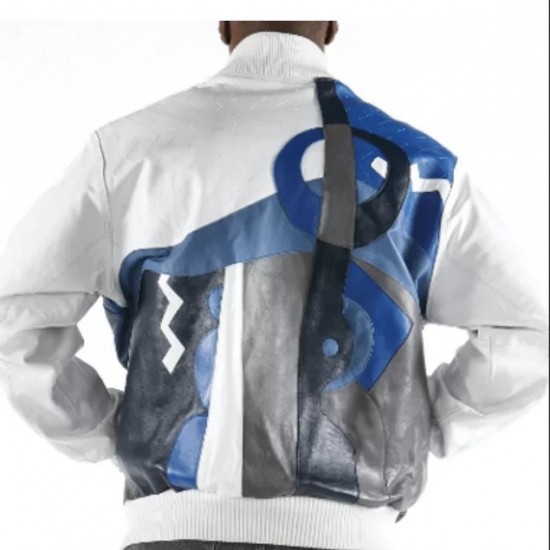 Pelle Pelle White Plush Picasso Jacket Pelle Pelle White Plush Picasso Jacket
