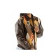 Pelle Pelle Womens Brown Bomber Jacket Pelle Pelle Womens Brown Bomber Jacket