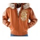 Pelle Pelle Womens Vintage Marc Buchanan Brown Hooded Jacket Pelle Pelle Womens Vintage Marc Buchanan Brown Hooded Jacket