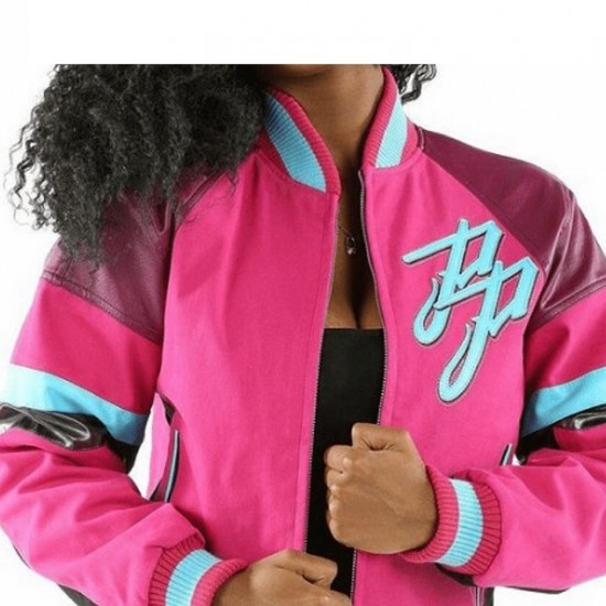 Pelle Pelle Womens Vintage Marc Buchanan Pink Jacket Pelle Pelle Womens Vintage Marc Buchanan Pink Jacket