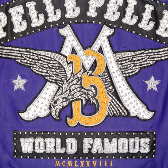 Pelle Pelle World Famous Purple Leather Jacket Pelle Pelle World Famous Purple Leather Jacket
