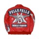 Pelle Pelle World Famous Red Leather Jacket Pelle Pelle World Famous Red Leather Jacket