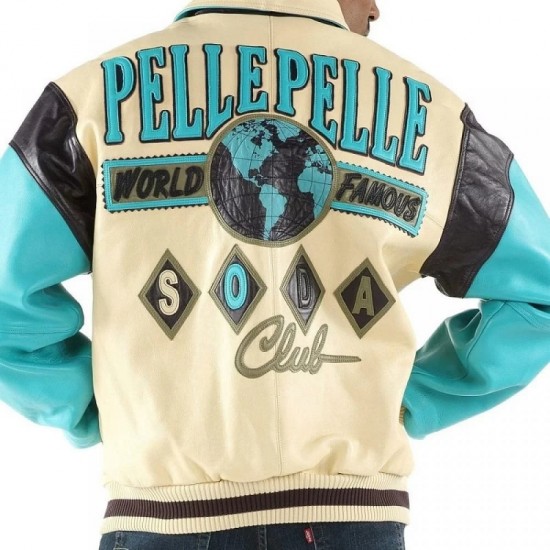 Pelle Pelle World Famous Soda Club Biker Jacket Pelle Pelle World Famous Soda Club Biker Jacket