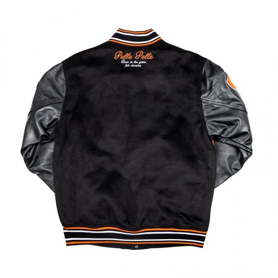 Pelle Pelle World Famous Wool and Leather Varsity Jacket Pelle Pelle World Famous Wool and Leather Varsity Jacket