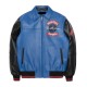 Pelle Pelle World Tour Royal and Black Leather Jacket Pelle Pelle World Tour Royal and Black Leather Jacket