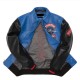 Pelle Pelle World Tour Royal and Black Leather Jacket Pelle Pelle World Tour Royal and Black Leather Jacket