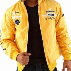 Pelle Pelle Yellow World Renowned Heritage Sport Jacket