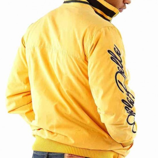Pelle Pelle Yellow World Renowned Heritage Sport Jacket Pelle Pelle Yellow World Renowned Heritage Sport Jacket