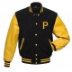 Pittsburgh Pirates Black and Yellow Varsity Jacket Pittsburgh Pirates Black and Yellow Varsity Jacket
