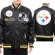 Pittsburgh Steelers Mash Up Satin Jacket Pittsburgh Steelers Mash Up Satin Jacket