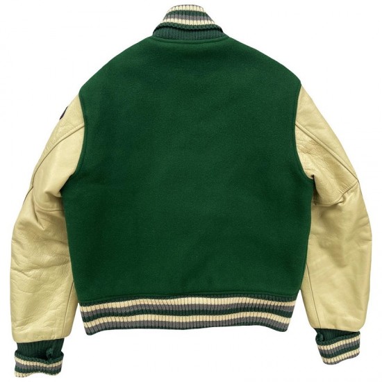 Pool Cup Tournament Green Varsity Jacket Pool Cup Tournament Green Varsity Jacket