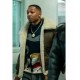 Power Book III Malcolm M. Mays Shearling Bomber Brown Leather Jacket Power Book III Malcolm M. Mays Shearling Bomber Brown Leather Jacket