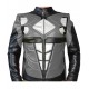 Power Ranger RPM Motorcycle Grey Look Leather Jacket Power Ranger RPM Motorcycle Grey Look Leather Jacket