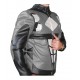 Power Ranger RPM Motorcycle Grey Look Leather Jacket Power Ranger RPM Motorcycle Grey Look Leather Jacket
