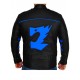 RPM Power Rangers Black Leather Jacket RPM Power Rangers Black Leather Jacket