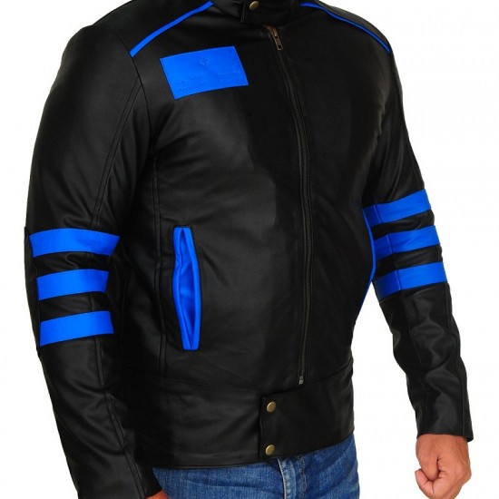 RPM Power Rangers Black Leather Jacket RPM Power Rangers Black Leather Jacket