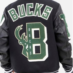 Pro Standard Milwaukee Bucks Varsity Jacket