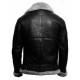 Mens Black RAF Aviator B3 Shearling Fur Collared Real Sheepskin Leather Jacket Mens Black RAF Aviator B3 Shearling Fur Collared Real Sheepskin Leather Jacket
