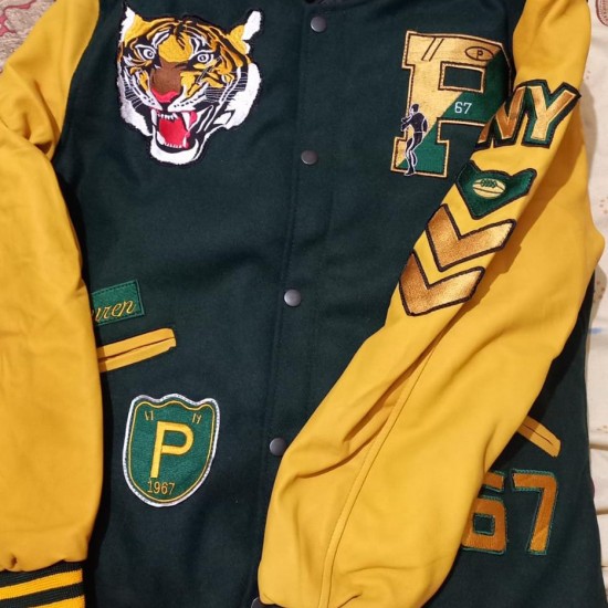 Ralph Lauren Polo Letterman Tiger Varsity Jacket Ralph Lauren Polo Letterman Tiger Varsity Jacket