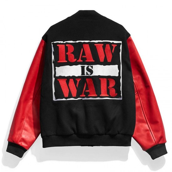 Raw is War Varsity Jacket Raw is War Varsity Jacket