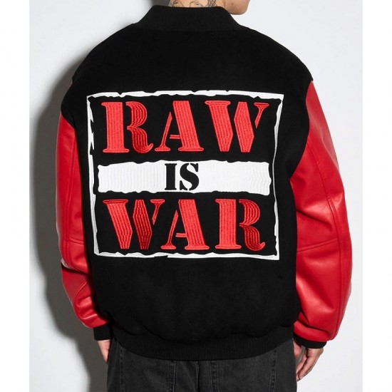 Raw is War Varsity Jacket Raw is War Varsity Jacket