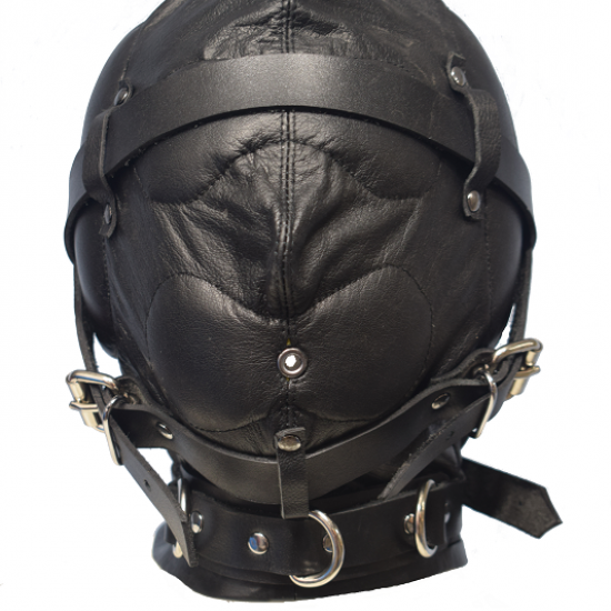Real Leather Mummy Sleep Sack Body Bag Harness Hood Straight Jacket Belted Real Leather Mummy Sleep Sack Body Bag Harness Hood Straight Jacket Belted