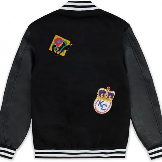 Reason X Negro League Baseball All Teams Varsity Jacket Reason X Negro League Baseball All Teams Varsity Jacket