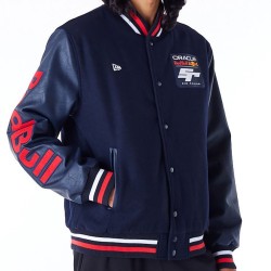 Red Bull Sim Racing Navy Varsity Jacket